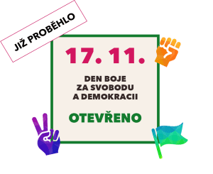 Otevírací doba listopad 2022