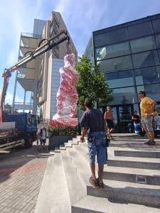 Central Most - Instalace Mostěnky od Jakuba Flajšnera