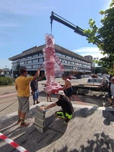 Central Most - Instalace Mostěnky od Jakuba Flajšnera