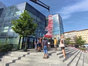 Central Most - Instalaca Mostěnky od Jakuba Flajšnera