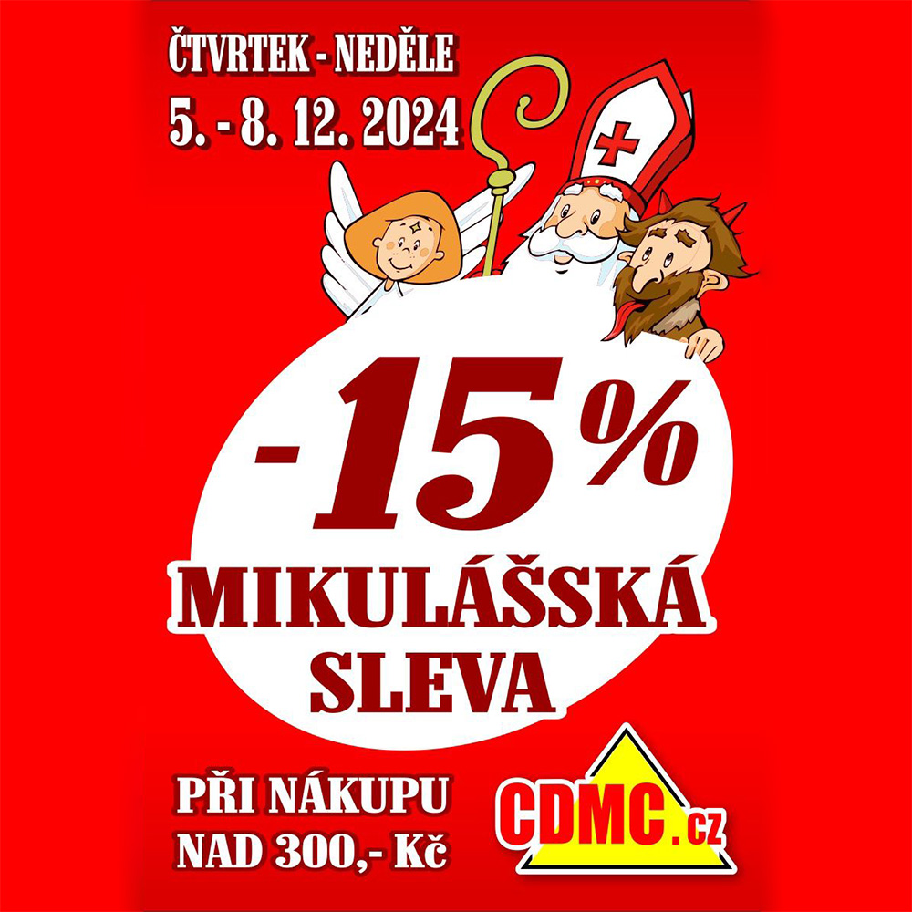 cdmc - mikulášská sleva Central