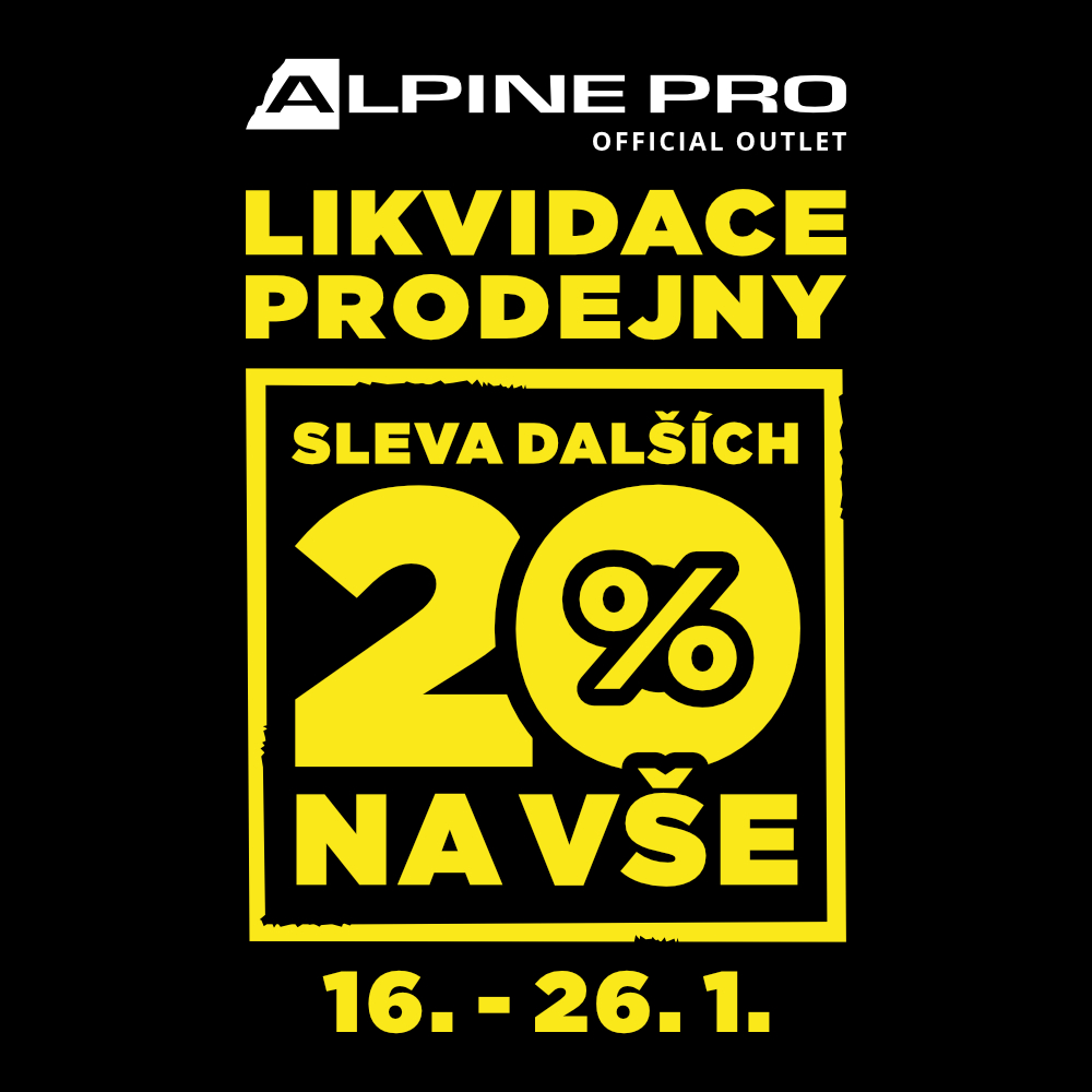 likvidace prodejny Alpni pro - Central