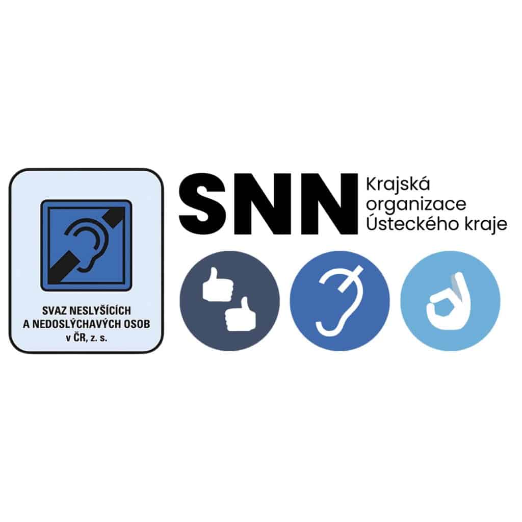 Sada ikon a logo SNN Ústeckého kraje