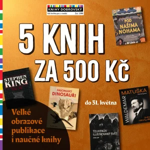 5 knih za 500 Kč v akci Knihy Dobrovský